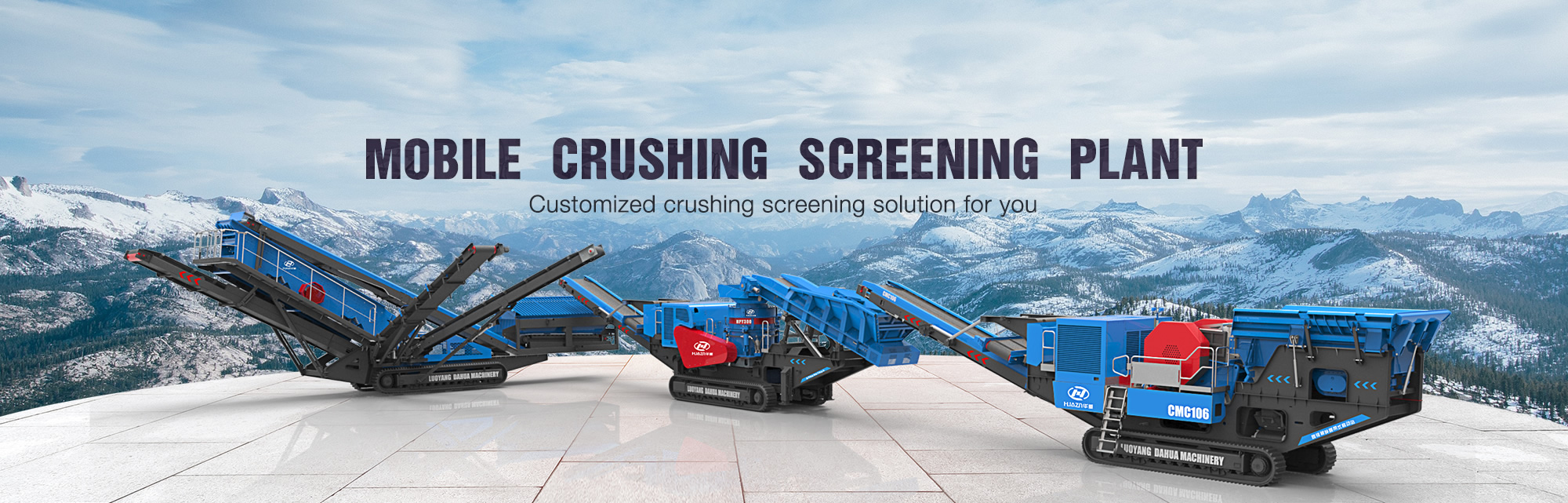 Crawler Type Mobile Crushing Plant