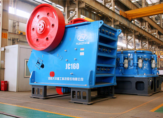 Granite jaw crusher