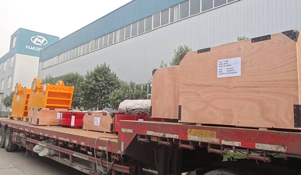 jaw crusher delivery