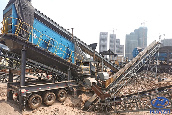 mobile screen crusher