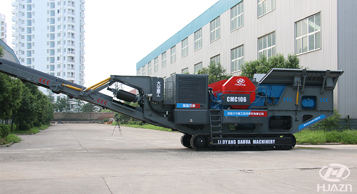 mobile crawler jaw crusher