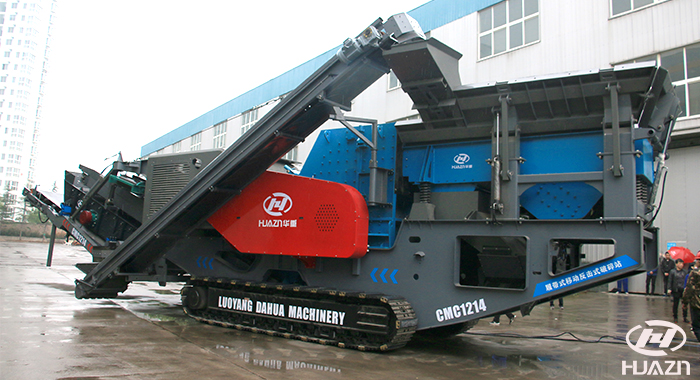 track mobile crusher