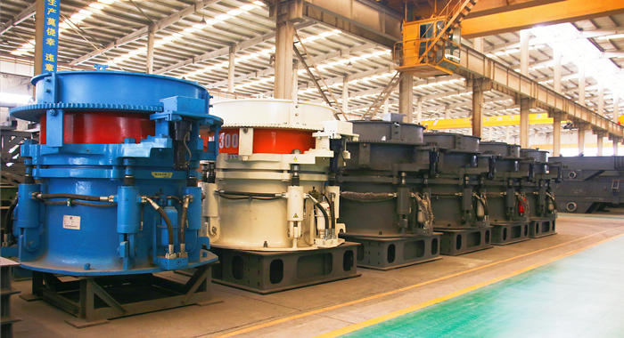 Granite cone crusher