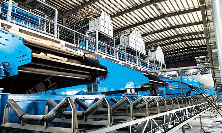 800tph sand making plant feeding system