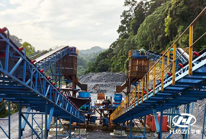 Indonesia 200t/h Sandstone Crushing Plant