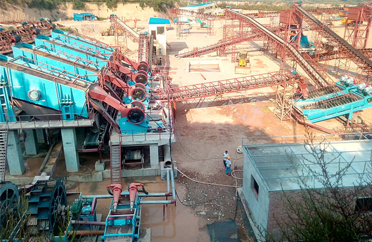 vibrating screen sand washing machine