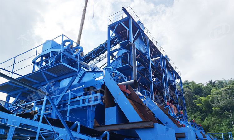Indonesia 600 TPH Sand and Aggregate Production Line 